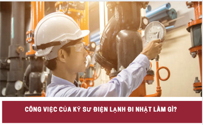 Công việc của kỹ sư Nhật Bản tại Đắk Lắk đơn hàng điện lạnh là gì?