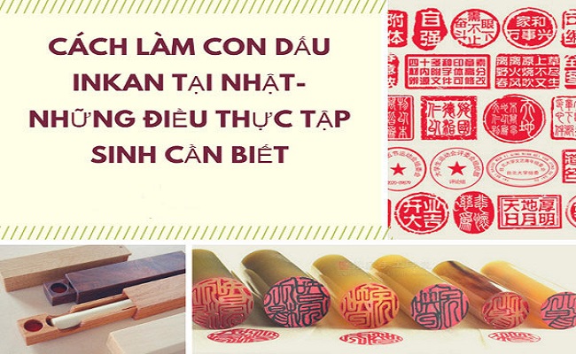 Cách làm con dấu Inkan tại Nhật - những điều thực tập sinh Nhật Bản tại Đắk Lắk cần biết